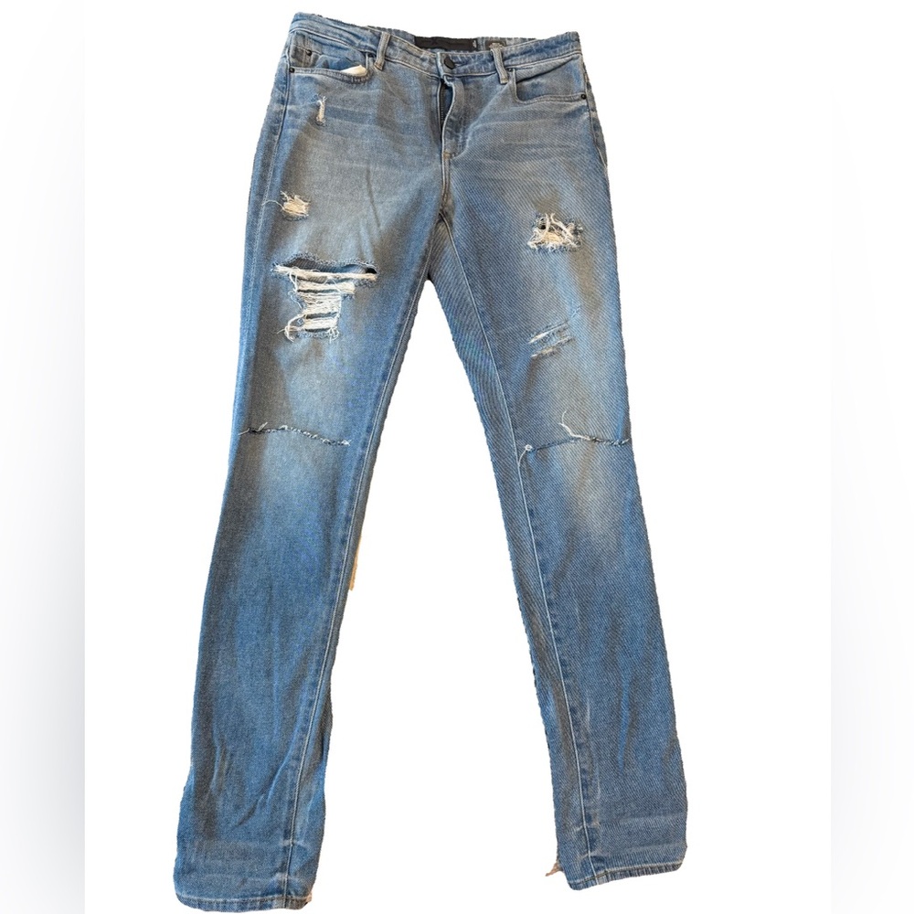 Distressed Denim Jeans
